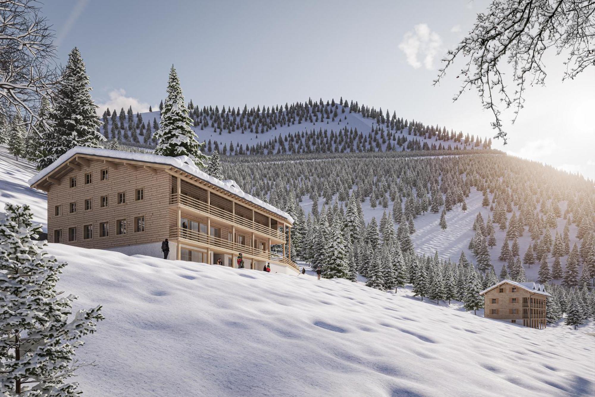 Hotel Boden Balderschwang Exterior foto